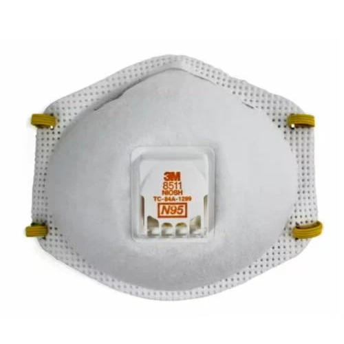 8511 White Vented N95 Welding Mask - Color: Different Available
