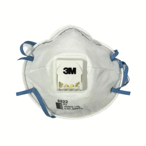 8822 White Medium Duty Industrial Mask - Color: Different Available