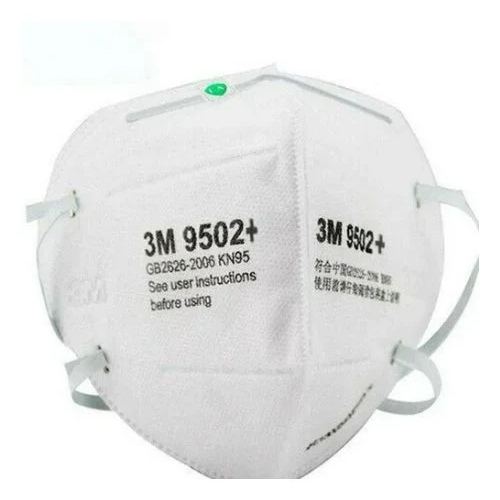 9502+ White N95 Duty Mask With Earloops - Color: Different Available