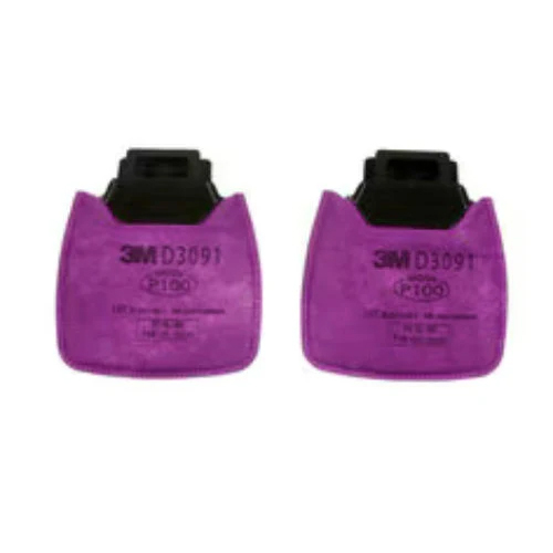 3M D3091 P100 Particulate Filters For Secure Click Style Respirators - Color: Different Available