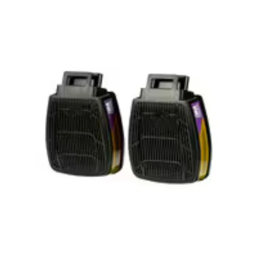 3M D80926 Multi Gas Vapour Filter Cartridges For Secure Click Style Respirators - Color: Different Available