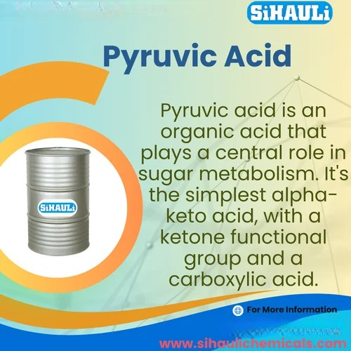 Pyruvic Acid ( Acetoic Acid) Manufacturers, Suppliers, Exporters From Vasai
