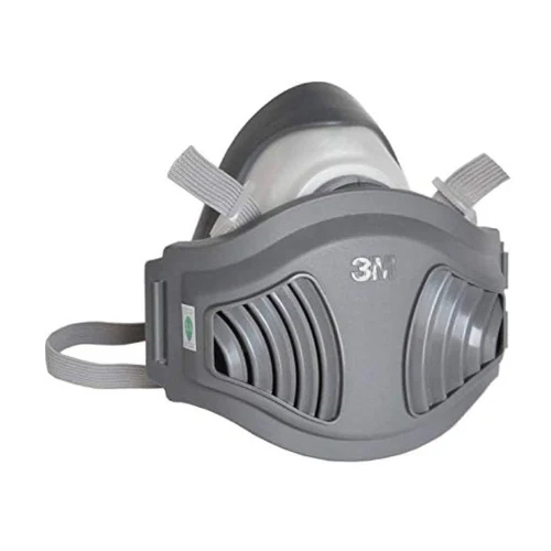 3M 1200C Single Cartridge Economy Half Facemask With N95 Particulate Filter System - Color: Different Available