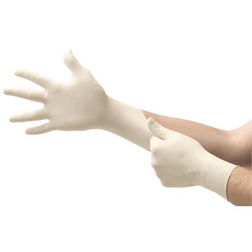 Disposable Latex Exam Gloves Ansell Diamond Grip Plus - Color: Different Available