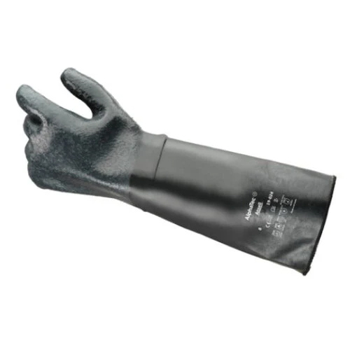 Ansell 19-024 Neoprene Coated Chemical And Thermal Resistant Gloves - Color: Different Available