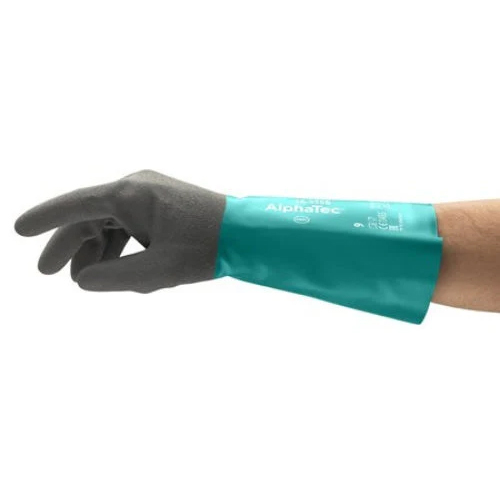 Ansell 58-535B Supported Chemical-Resistant Nitrile Gloves - Color: Different Available