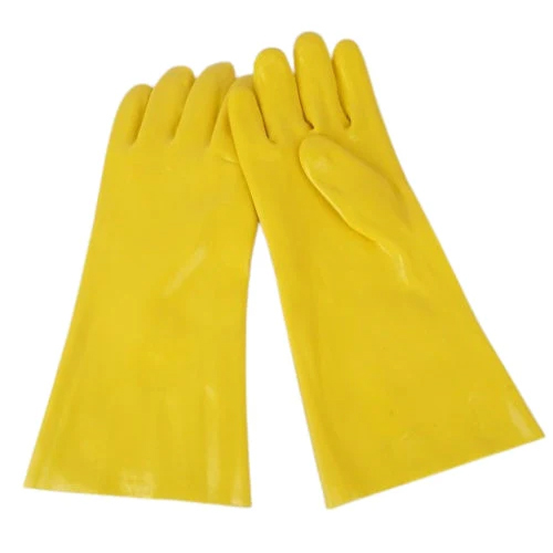 Vgmys Supported Pvc Hand Gloves - Color: Different Available