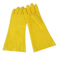 Vgmys Supported Pvc Hand Gloves - Color: Different Available