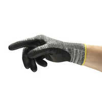 Ansell 48-705 PU कोटेड कट और घर्षण प्रतिरोधी हाथ के दस्ताने