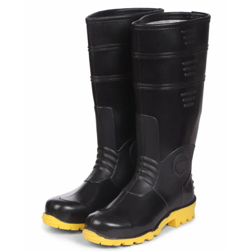 Pvc Yellow Sole Wellington Gum Boots - Color: Different Available
