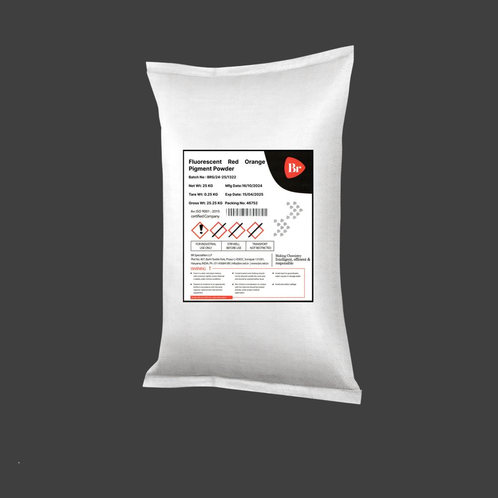 Fluorescent Red Orange Pigment Powder