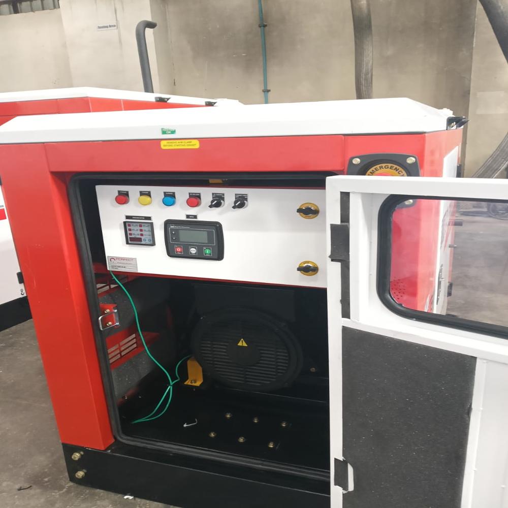 15 Kva Diesel Generator - Color: Red