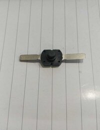 PTS 04 2 PIN BLACK LONG PIN LOCK