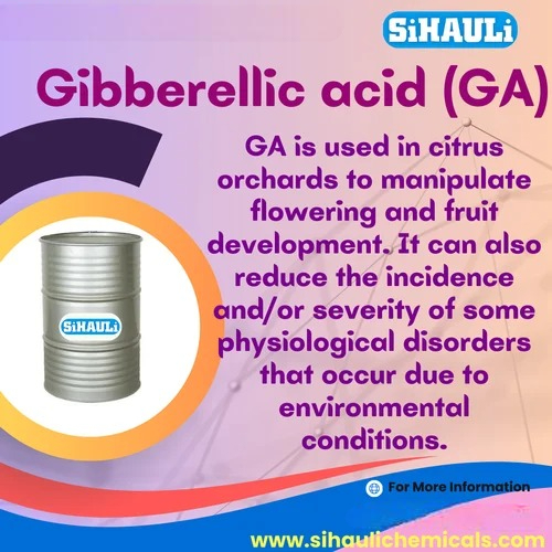 Gibberellic Acid Manufacturers, Suppliers, Exporters From Vasai Mumbai India