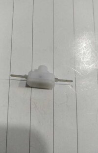 PTS 03 2 PIN WHITE LOCK