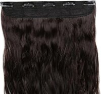 Natural Color Remy Clip In Hair Extension Long Thick Natural With 5 Clips Replaceable Hair Piece