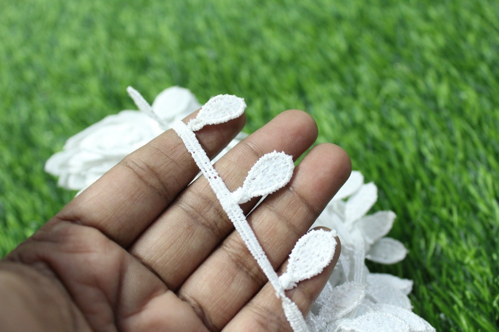 POLYESTER WHITE  GPO LACE