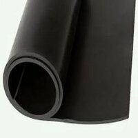 Nitrile Rubber Sheet - High-quality Nitrile Rubber, Black, Waterproof, Powder Coated Finish | Versatile For Industrial Sealing, Insulating, And Cushioning