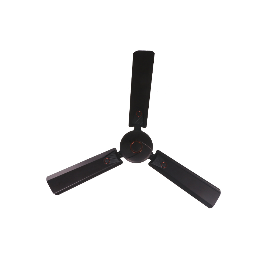 Decorative Ceiling Fan - Color: Black