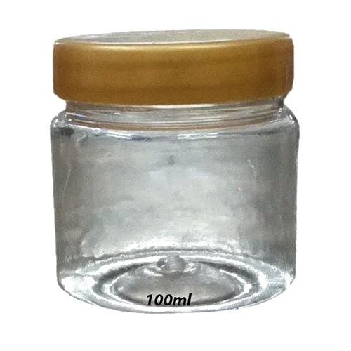 100 मिलीPlain Cap PET Jar