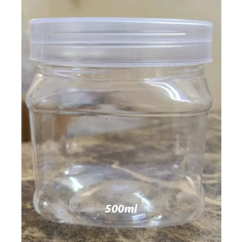 500ml Bio Care Transparent PET Jar