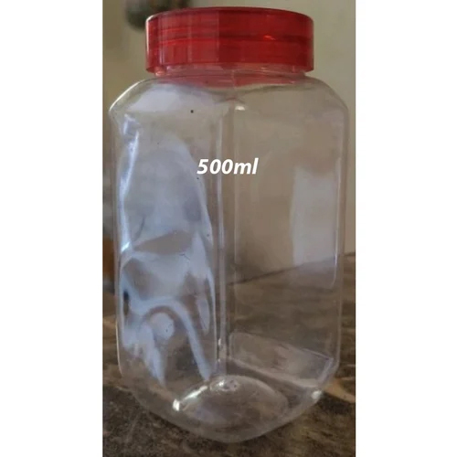 500ml Hexa PET Jar