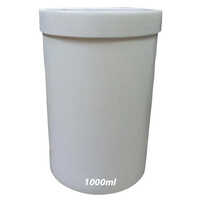 1000ml White HDPE Jar