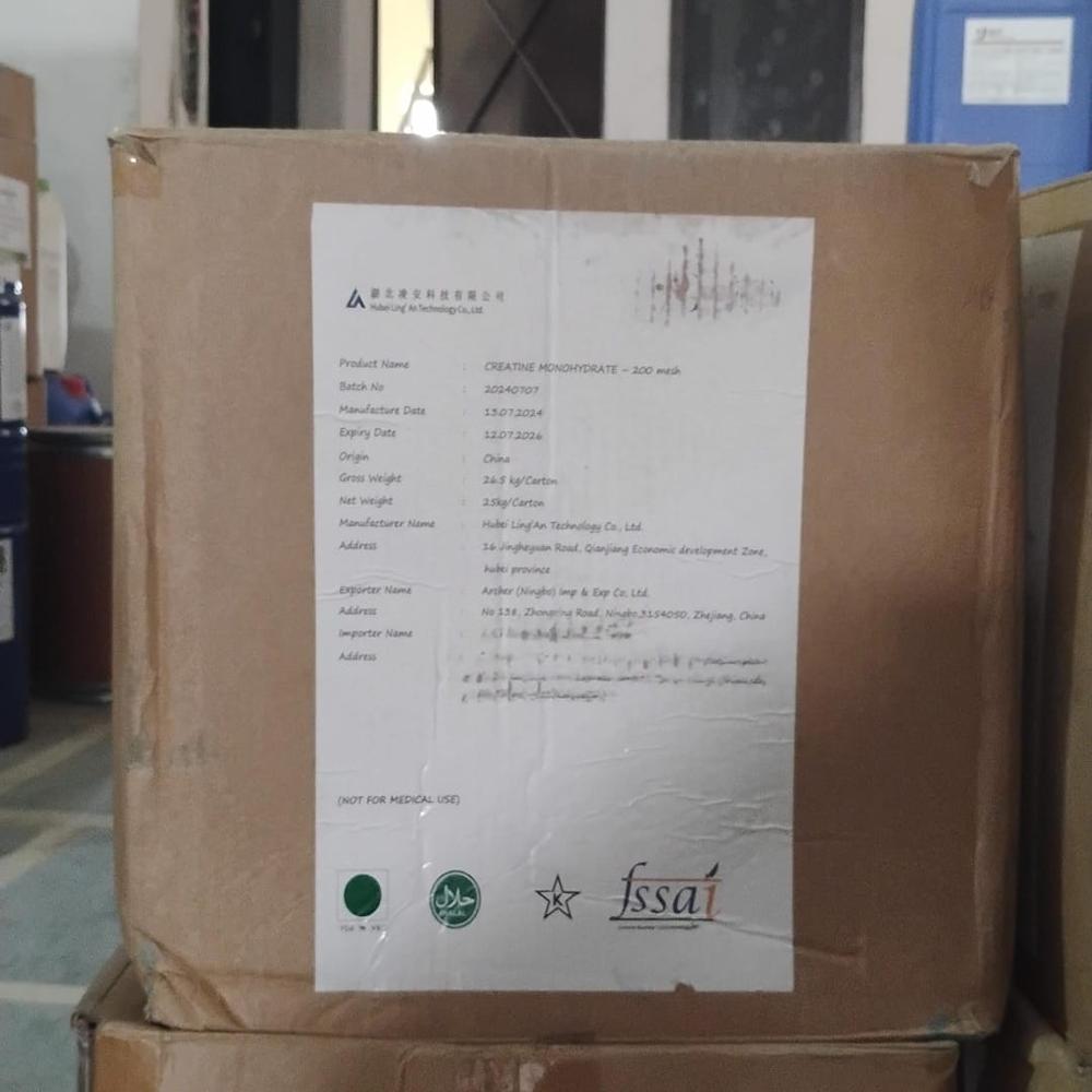 Creatine Mono 200 Mesh - Application: Industrial