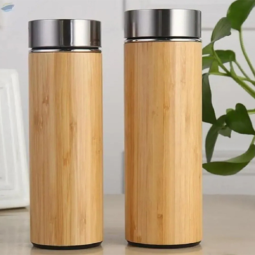 Bamboo Bottles - Color: Brown