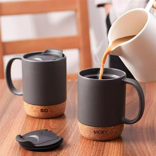 Ceramic Cork Mug - Feature: High Quality