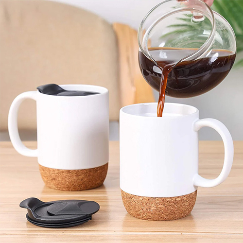 Ceramic Cork Mug - Feature: High Quality