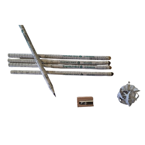 Newspaper Pencil with Seed