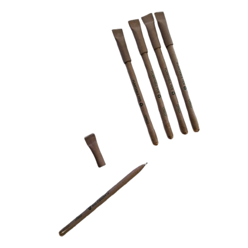 Recycled Paper Pen With Seed - Color: Brown