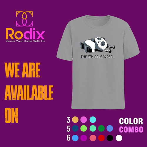 Mens Panda Casual T-Shirt