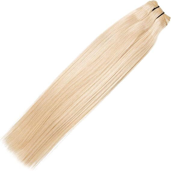 Blonde Color  Straight remy hair weft long size 24-30 inch available human hair extension