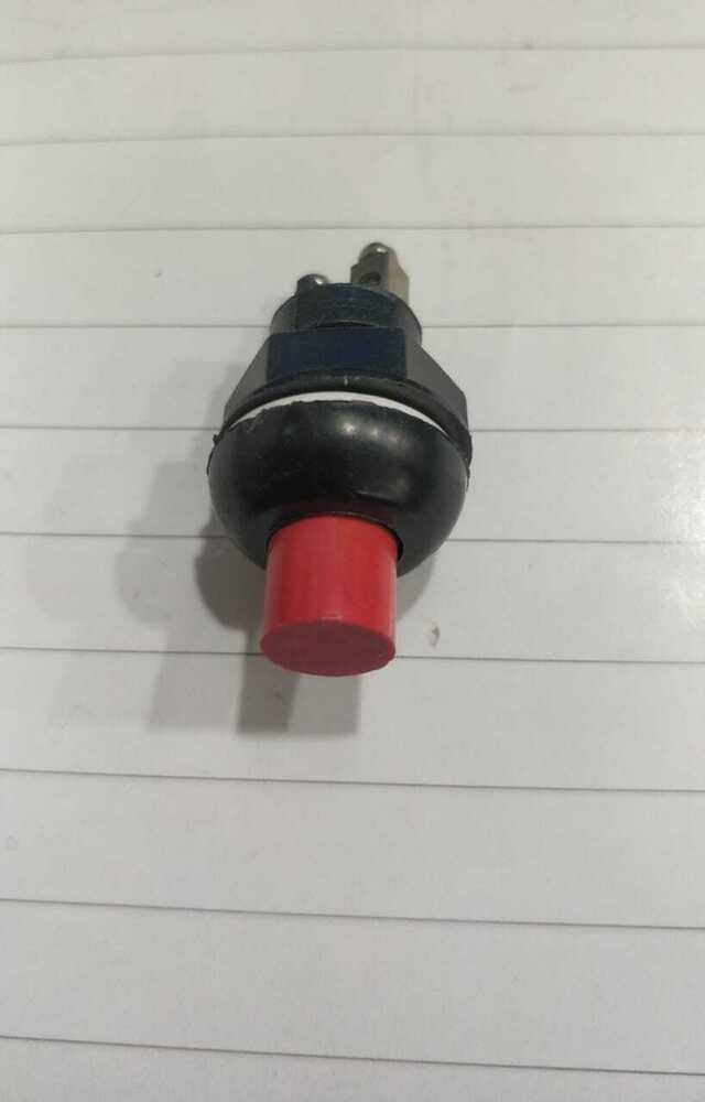 Push Switch Screw Terminal - Plastic Material, 10a Rated Voltage, Red Color | Ideal For Industrial Machinery, Security Systems, Automotive Applications