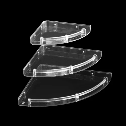 Abs Corner Shelf - Color: Transparent