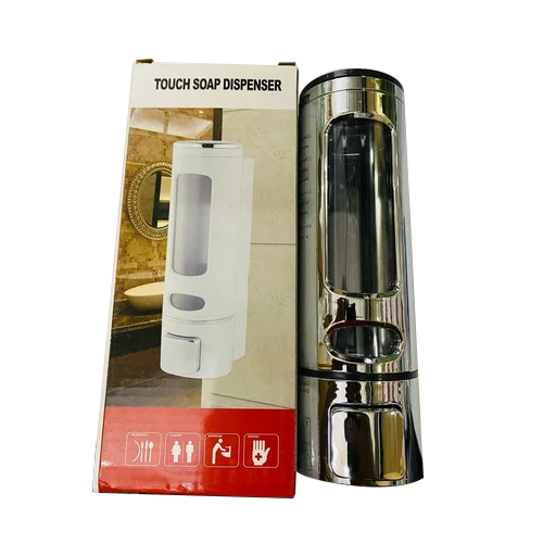 Capsule Chrome Soap Dispenser