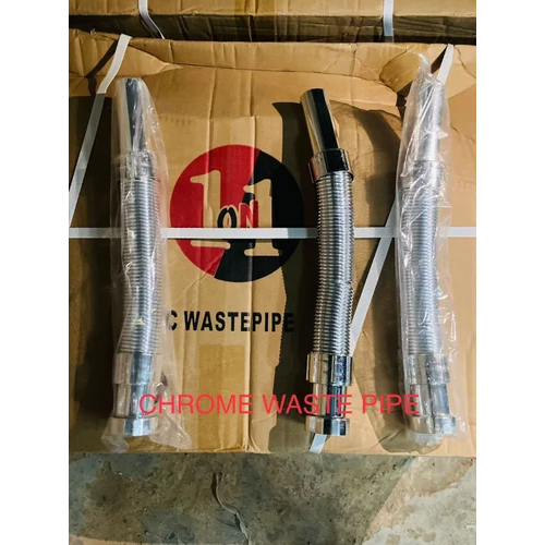 Chrome Waste Pipe