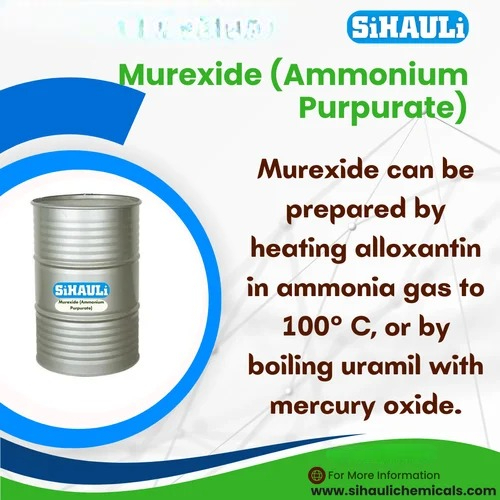 Murexide (Ammonium Purpurate) Manufacturers, Suppliers, Exporters From Vasai Mumbai India