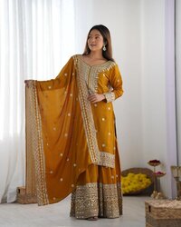 TOP PLAZO WITH DUPATTA