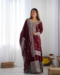 TOP PLAZO WITH DUPATTA