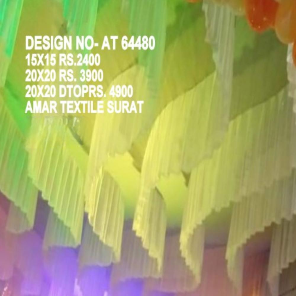 Fancy Pandal Ceiling Tent - Color: All In Stock