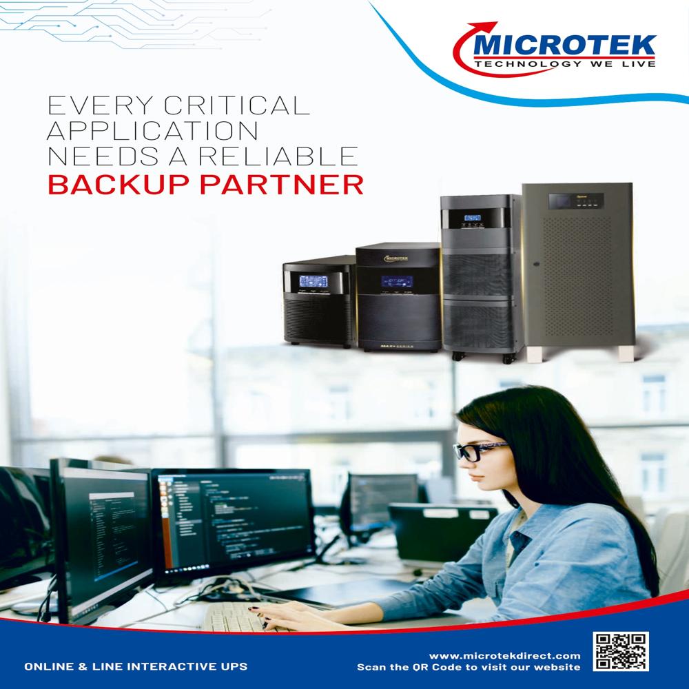 Microtek Online Ups 6kva - Color: Black