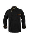 Men Chef Coat - Collar Type: Stand Collar