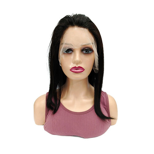 Bob 13X4 Frontal Lace Wig - Color: Natural Black (1B)