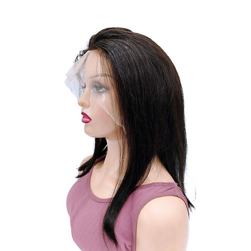 20Inch Bob Frontal Wig - Color: Natural Black (1B)