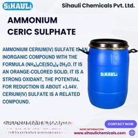 Ammonium Ceric Sulphate Manufacturers, Suppliers, Exporters From Vasai - 99% Purity Technical Grade, Orange-colored Solid | Initiates Radical Polymerization