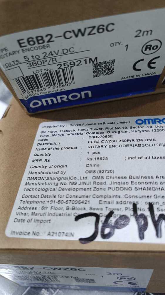 OMRON,  ROTARY ENCODER, E6B2-CWZ6C 360P/R