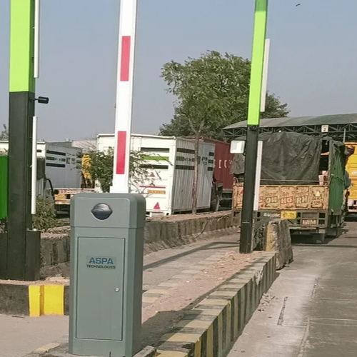 Aspa 309 Toll Boom Barrier - Color: Grey